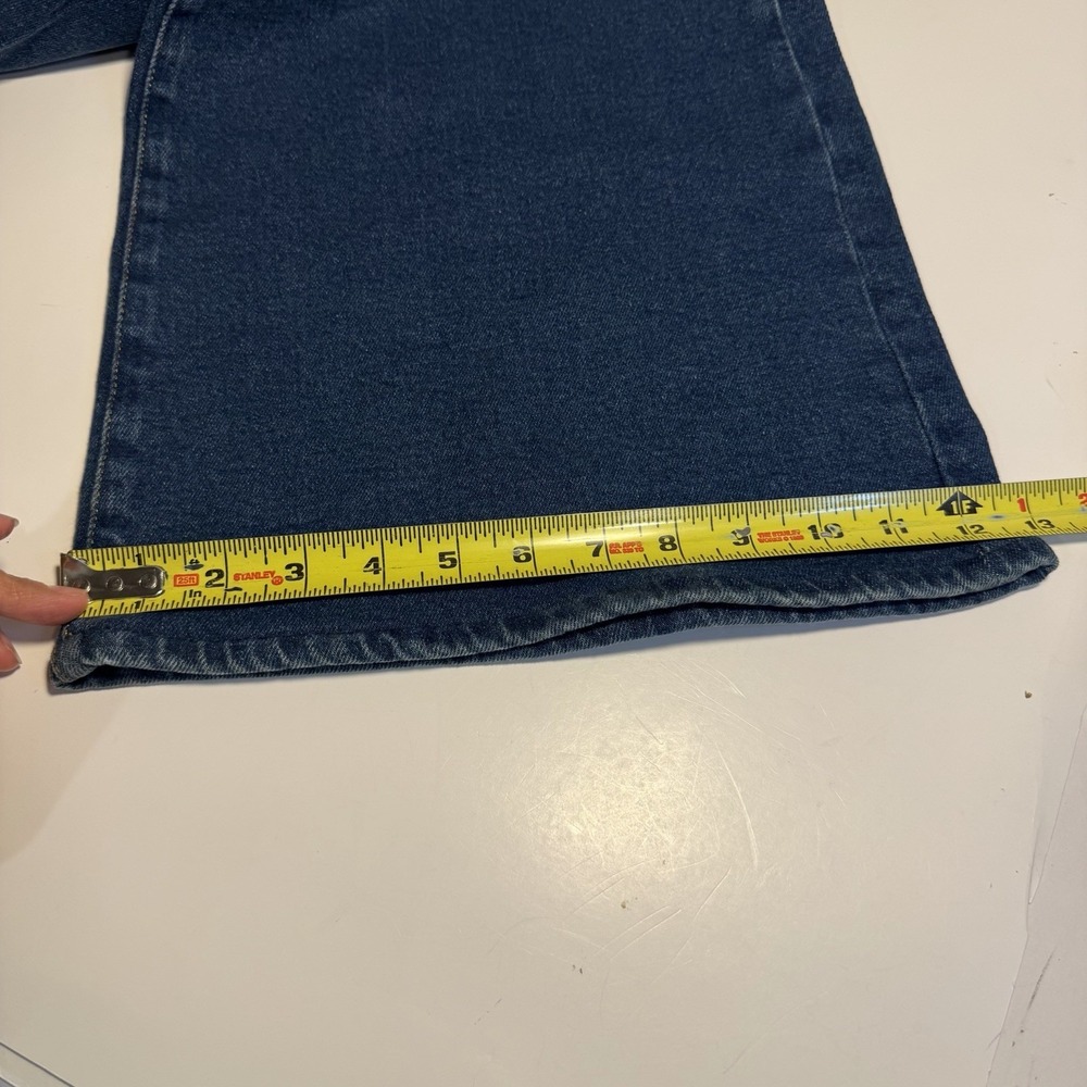 Good American Jeans Good Waist Palazzo High Rise Wide Leg 6 / 28 Boho Preppy - Picture 8 of 10